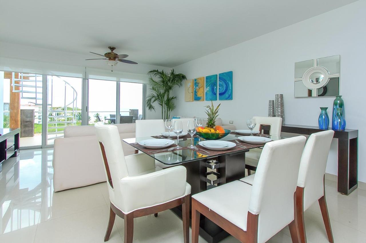 Luxury Condos At Mareazul Beachfront Complex With Resort-Style Amenities 신데 델 카르멘 외부 사진