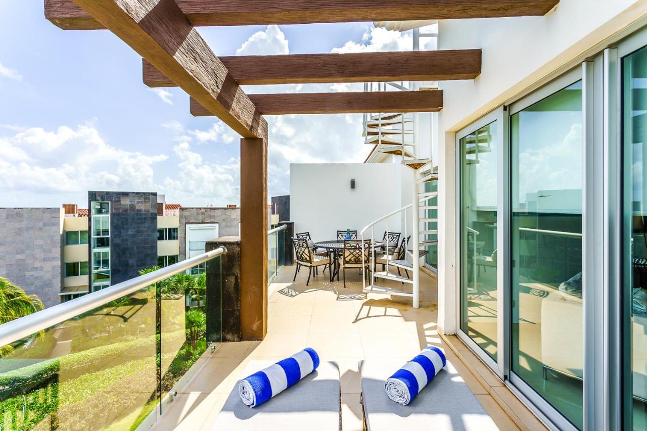 Luxury Condos At Mareazul Beachfront Complex With Resort-Style Amenities 신데 델 카르멘 외부 사진